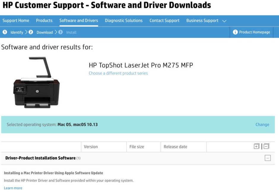 Hp Printer Software For Mac Os X